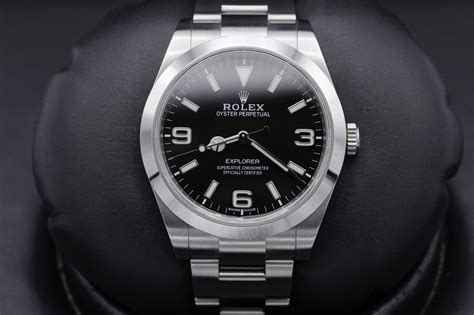 explorer i 39mm - pre-owned rolex|rolex explorer 1 39 mm.